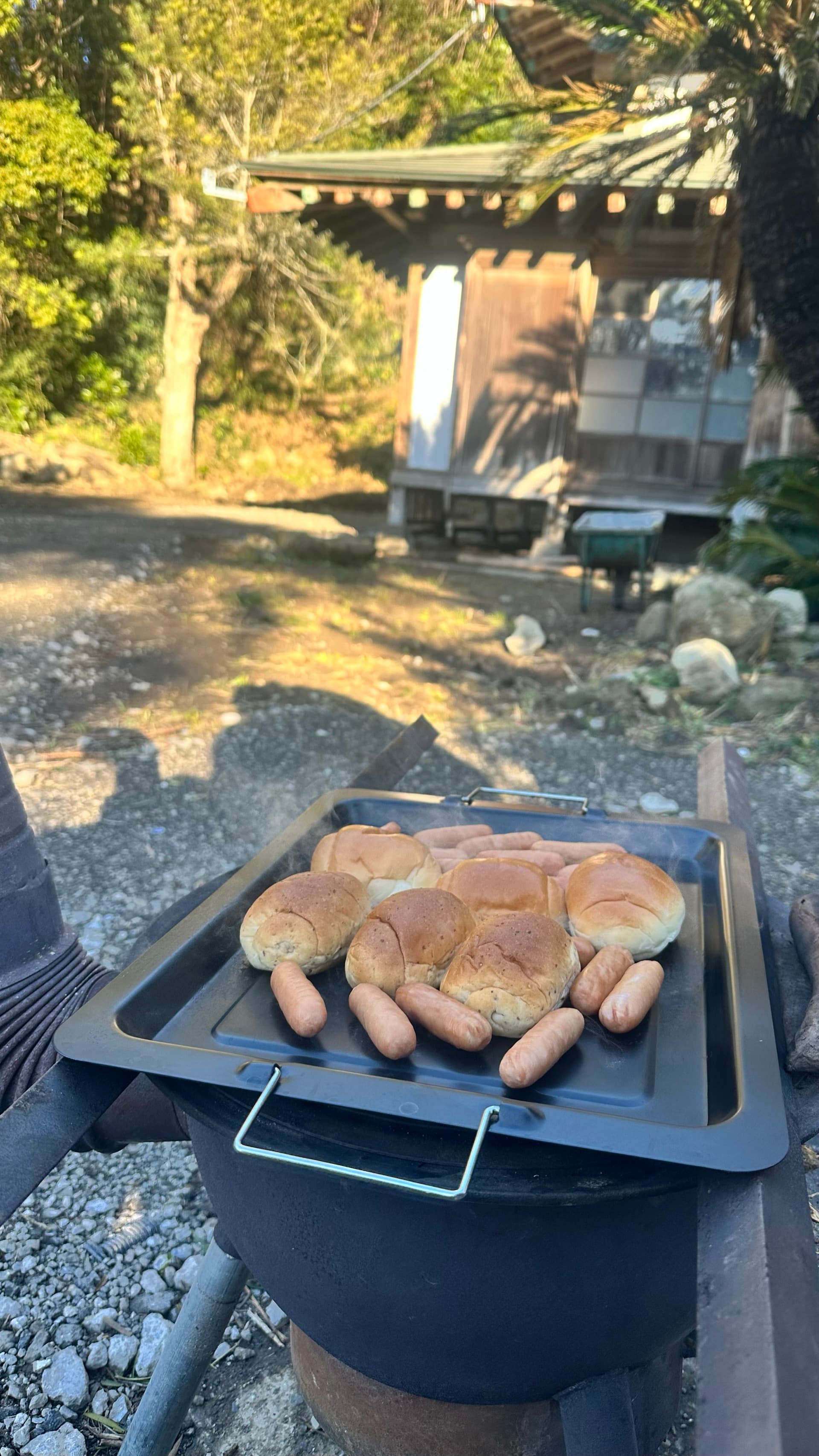 BBQの様子